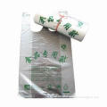 Retail Food Plastic Bags for Supermarkets, Available in Various Colors, Sizes and Designs